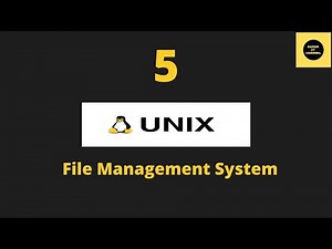 File Management System in Unix - Unix Basics Tutorial - Part 5