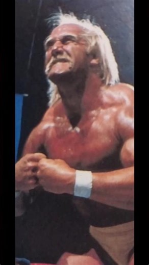 Hulk Hogan Flexing #hulkhogan #hulkamania #worldwrestlingfederation #wwe #wrestling #hulkster