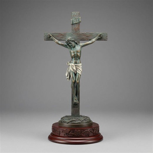 Jesus Christ Crucifix STL File | Christian Cross Statue Model | Catholic Religious Decor 3D Printable Sculpture - Etsy