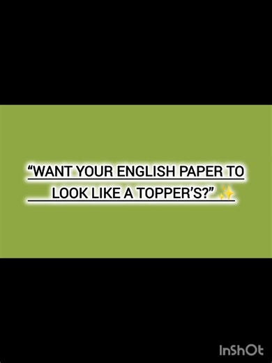 “How to Attempt English Paper | Topper Tips ✍️ #shorts”