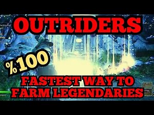 Outriders The FASTEST Way EVER To Farm Legendary Gear (Eye Of The Storm Expedition Finished In 1:23)