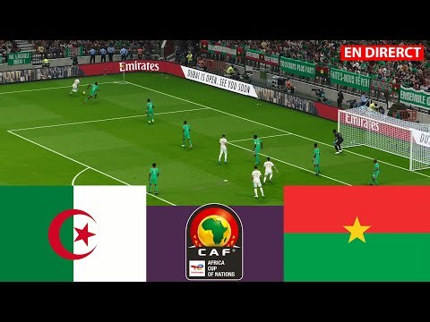 🔴Algérie vs Burkina Faso EN DIRECT⚽ Coupe d'Afrique Nations CAF 2025 Match complet - de jeu vidéo