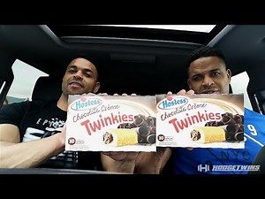 Hostess Twinkies Eating Challenge Eat Off @hodgetwins