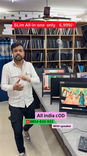 AbhiNandan Jain on Instagram: "🔥 Laptop Adda Special Deal 🔥 Lenovo All-in-One 20” Desktop – compact, powerful & ready to use 💻 Sirf ₹6,999/- me complete setup 👇 ✨ Specifications: ✔️ 20 Inch Display ✔️ Celeron Processor ✔️ 4GB RAM ✔️ 256GB HDD 🎁 Free Accessories: Keyboard 🖱️ Mouse All Cables 🔌 Cleaner + Mousepad 👥 Followers ke liye FREE Bag 🎒 Office, shop, online work, study – sab ke liye best deal 💯 Limited stock ⏳ aaj hi contact karein 👇 📍 Laptop Adda 🏠 Gandhi Nagar Railway Station