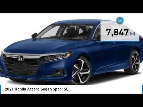 2021 Honda Accord Sedan MA115771T