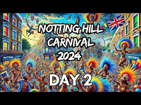 Day 2 - London Notting Hill Carnival 2024 | Monday, 26th August Parade | Caribbean Event | [4K]