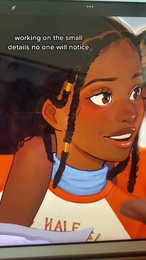 kinda obsessed w drawing Leah Jeffries as Annabeth #percyjacksonfanart #annabethchase #groverunderwood #pjocast