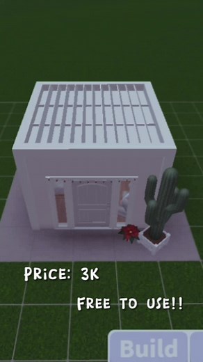 ~ I find this Tiny Home best for garden decor or a mood station, however you could use it in any way!! ~ #CapCut #game #rblx #xyzbca #bloxburg #pergola #fyp #roblox