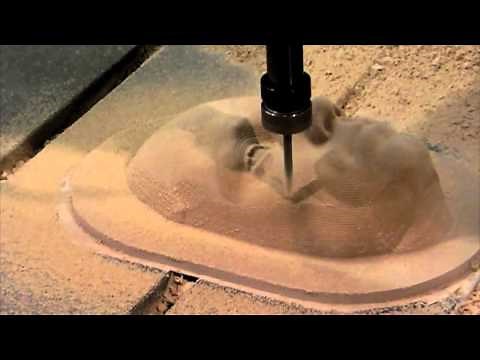 CNC machining The human face