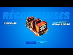 HOW TO GET THE "CYCLONE ASTROWORLD" GLIDER on FORTNITE !!