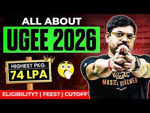 All About UGEE 2026 | Admission, Eligibility, Cutoff, Placement | IIIT Hyderabad | Harsh Sir