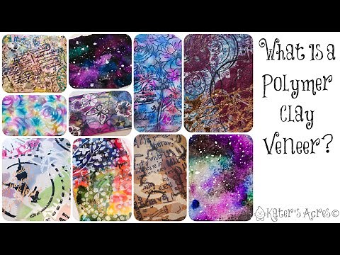 What is a Polymer Clay Veneer? with Katie of KatersAcres