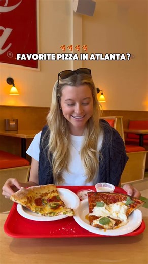 One of the MOST popular pizza shops in Atlanta for a reason! 🍕 @glidepizza makes my favorite ny-style pizzas in the city. They just opened their new storefront in Decatur and it’s so cool - a ton of space, retro decor, and a full bar (soon I think?). I love the pep city pizza but also always have to get a hot honey burrata when I come 🤤 #nystylepizza #atlantapizza #onebitechallenge #atlantafoodie #atlantarestaurants | The Atlanta Guide