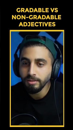 Gradable vs Non-gradable adjectives #ielts #englishlanguage