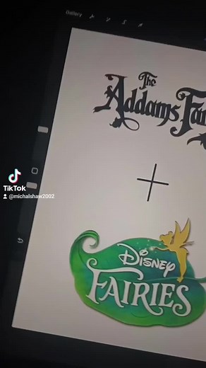 drawing the adams family as fairies part 1 🖤✍🥰#fyp #art #viral #adamsfamily #wednesday