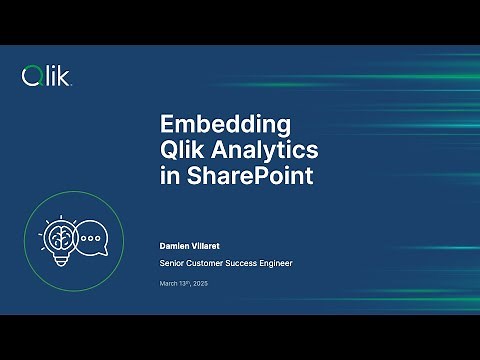 STT - Embedding Qlik Analytics in SharePoint