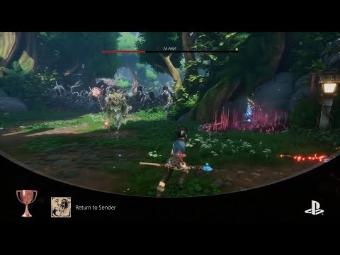 Kena Bridge of Spirits PS5 Trophy Guide – Return To Sender 🥉💣⚡ | Destroy a Mage with Its Own Bomb