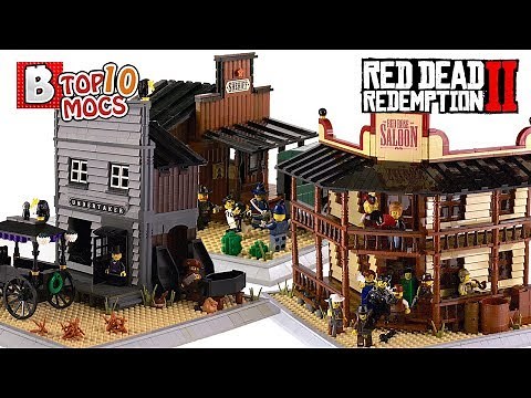 Howdy, PARTNER! Red Dead Redemption II in LEGO! | TOP 10 LEGO Creations (MOCs)