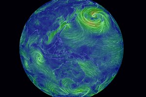 Interactive: watch the world’s winds swirl across the globe in real time