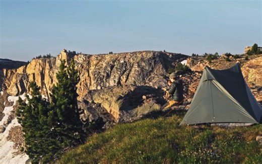 每一处都美~ 女孩独自徒步露营六天Crest of the Tetons[Basin and Range]