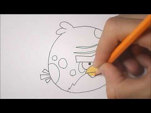 How to Draw Terence (Angry Birds Space)