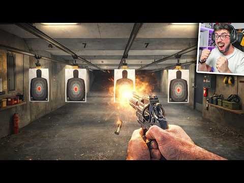 GASTÉ TODO MI DINERO EN UN CAMPO DE TIRO 🔫 | Gun Store Simulator