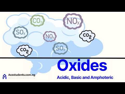 7.2 Acid, Bases, Salt (Part 2): Oxides (GCSE/IGCSE 0620,0971)