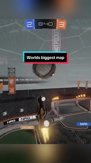 This map gets smaller with each goal #lethamyr #rocketleague #rocketleaguehighlights #rocketleaguegoals