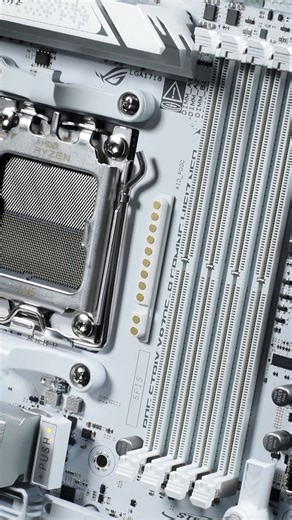 Meet ASUS AIO Q-Connector on ROG Strix X870E-A Gaming WiFi7 Neo—enables cableless AIO setup, delivering power, ARGB, display, and fan control through direct metal contact. Skip the cables. Elevate the build. 👉 New AMD 800-series mobos: https://rog.gg/newmobospage 👉 ASUS AIO Q-Connector : https://rog.gg/aioqconnector #AM5 #X870E #ROGSTRIX #AIO #rog_my | ASUS Republic of Gamers