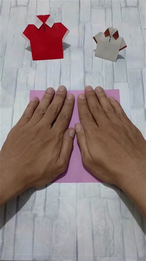 Tutorial Lengkap Origami Kemeja Langkah demi Langkah