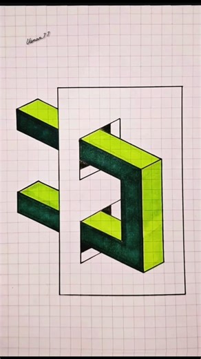 Amazing 3D Drawing Illusion