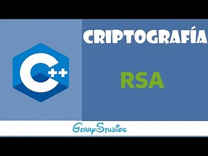 Criptografía en C++. 5- RSA completo