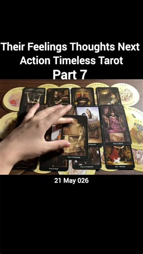 Their Feelings and thoughts part 7#theirthoughts #tarot #timelesstarotreading #viralvideo #100mviews
