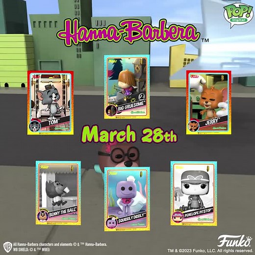Hanna-Barbera x Funko Series 2 Digital Pop!™ coming soon to Droppp! Head to digital.funko.com for more details! ​#Funko #FunkoDigitialPOP | Funko