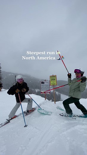 Steepest Run in North America: Snowboarding Girls Trip
