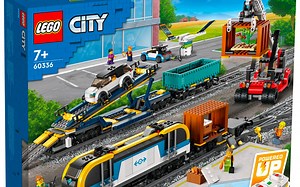 乐高LEGO城市系列，60336全新货运火车 谍照曝光~！