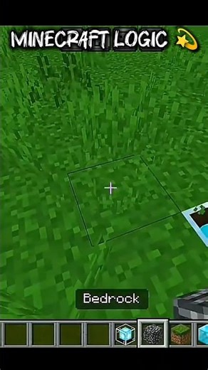 minecraft logic #minecraft #viral #gaming #shortsfeed #shorts