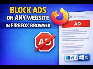 How to Block Ads on Any Website in the Firefox Browser on Windows 10 or 11 | GearUpWindows Tutorial