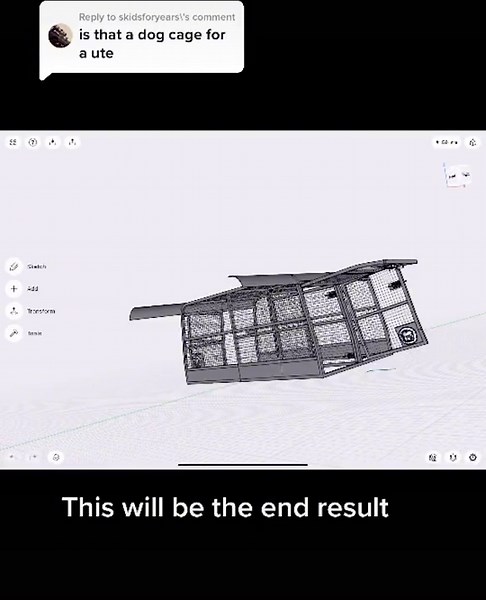 Reply to @skidsforyears #migwelding #welding #feralstalkerfabrications #dogbox #weldtok #fyp #hunting #offroad #3dcad