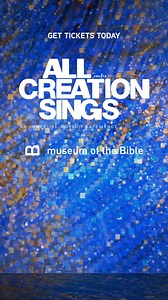 291K views · 88 reactions | Step into an unforgettable journey that inspires worship at any age in All Creation Sings—an immersive worship experience. | Museum of the Bible | Facebook