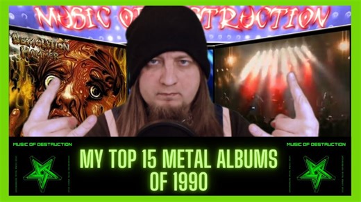 💥My Top 15 Metal Albums Of 1990💥