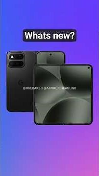 Pixel 11 Pro Fold just LEAKED