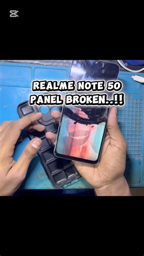 Realme Note 50 panel change..!! #smartphone #repair #automobile #mobilelegends #mobilefix
