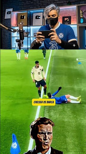 VIOLENT CLASH – CHELSEA VS BARCA 🔥 Chelsea–Barça clash completely out of control #football