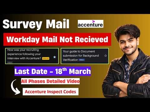 🔴 LIVE | accenture workday mail update | accenture phase 2 results | Accenture interview results