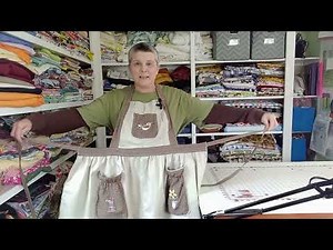 Upcycled clothing tutorial: How to make an apron from a skirt