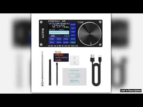 HAMGEEK ATS25 Pro Supports Bluetooth Wifi AIR band FM SW SSB MW LW AIR SDR Receiver Aviation Band R
