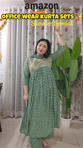 Myntra Summer Special ✨8 Officewear ✨ Cotton Kurta With Dupatta Set #myntra #unboxing #ytshort #yt