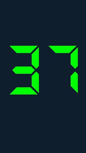 37 seconds digital timer