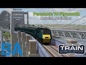Penzance To Plymouth - Leg 1/Part 2 - Cornish Castle - AP HST MTU - Train Simulator Classic